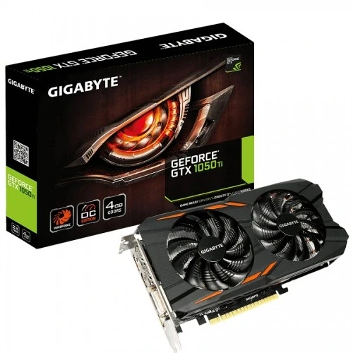 Gigabyte GTX 1050 Ti Windforce OC 4GB DDR5 Graphics Card (Used)