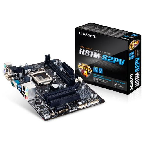 GIGABYTE GA-H81M-S2PV Micro ATX Motherboard (Used)