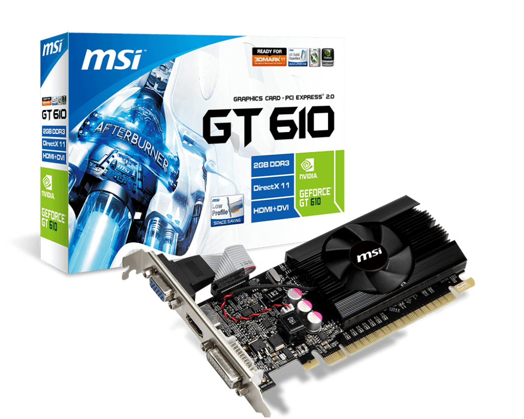 MSI N610 2GB Graphics Card (Used)