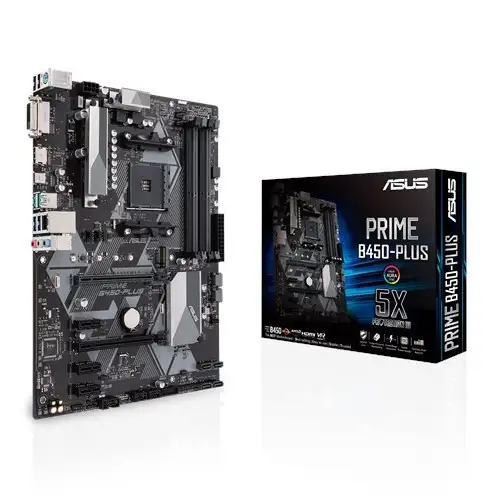 Asus Prime B450-PLUS AMD AM4 ATX Motherboard (Used)