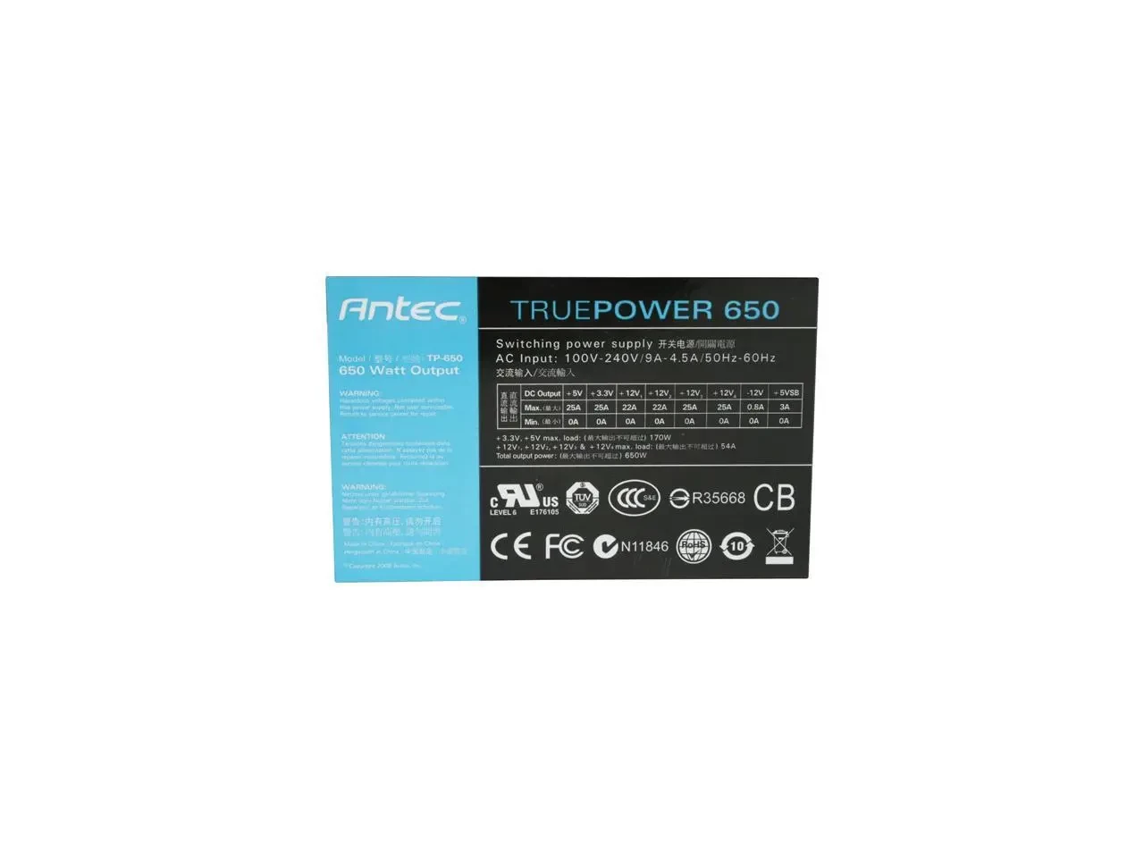 Antec TruePower New TP-650 650W