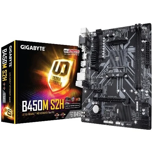 Gigabyte B450M S2H AMD AM4 Micro ATX Motherboard (used)