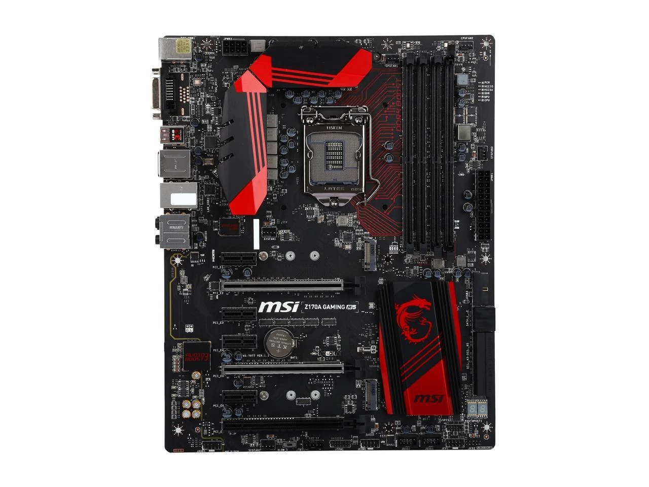MSI Z170A GAMING M3 LGA 1151 Intel Z170 HDMI SATA 6Gb/s USB 3.1 ATX Intel Motherboard (Used)