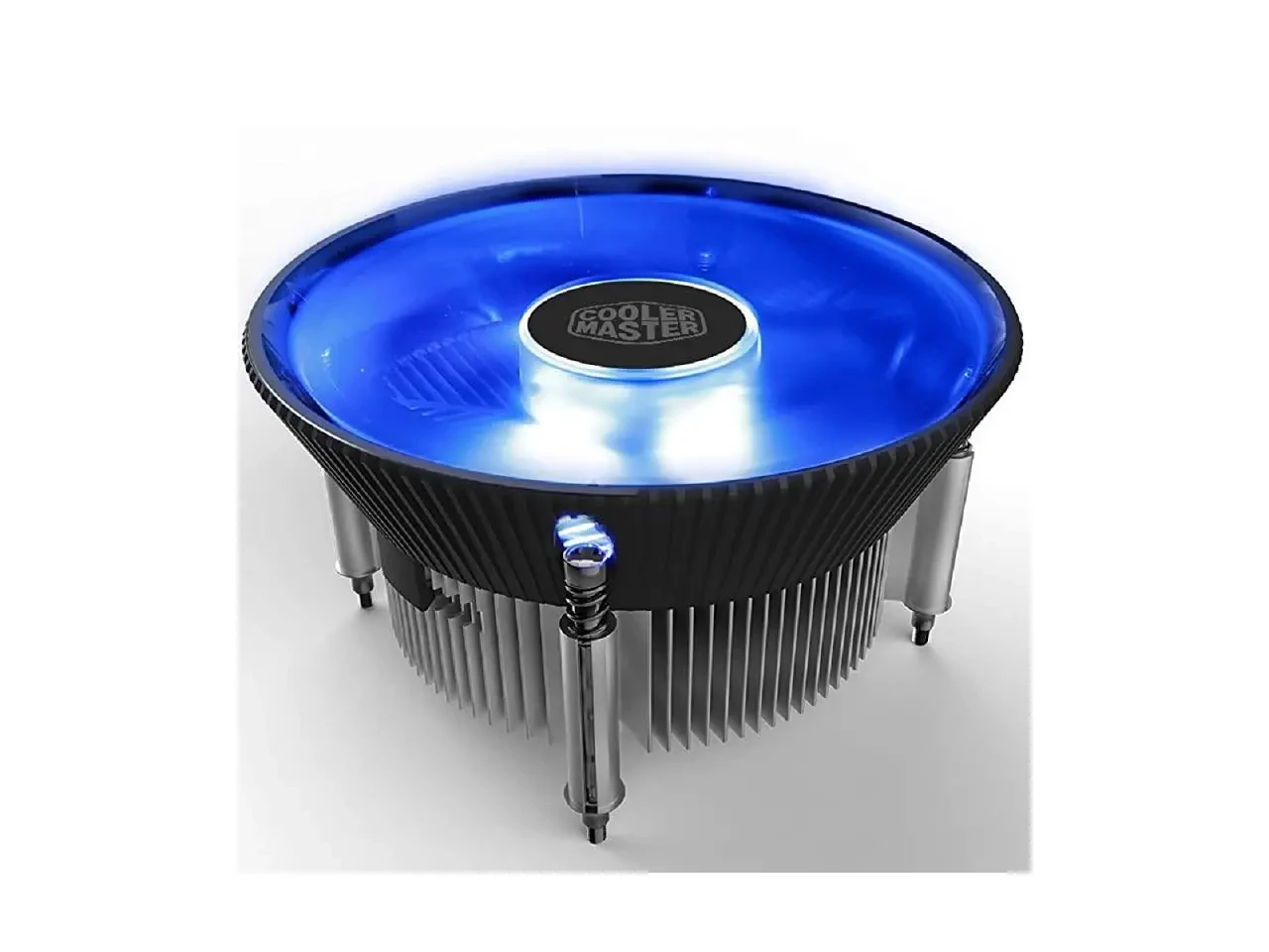 Cooler Master I70C MINI CPU Cooler 12cm LED Blue Light Quiet Cooling Fan with Heatsink (Used)