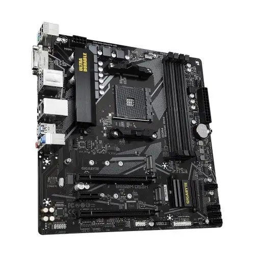 Gigabyte B550M DS3H AM4 AMD Micro ATX Motherboard (Used)