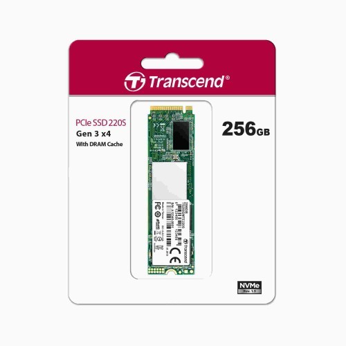Transcend 220S 256GB M.2 2280 PCIe SSD (Used)