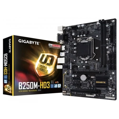 Gigabyte GA-B250M-HD3 Motherboard(Used)