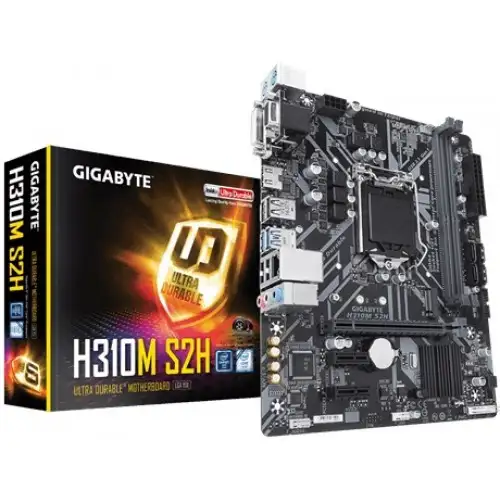 Gigabyte H310M S2H 9th Gen Micro ATX Motherboard (Used)