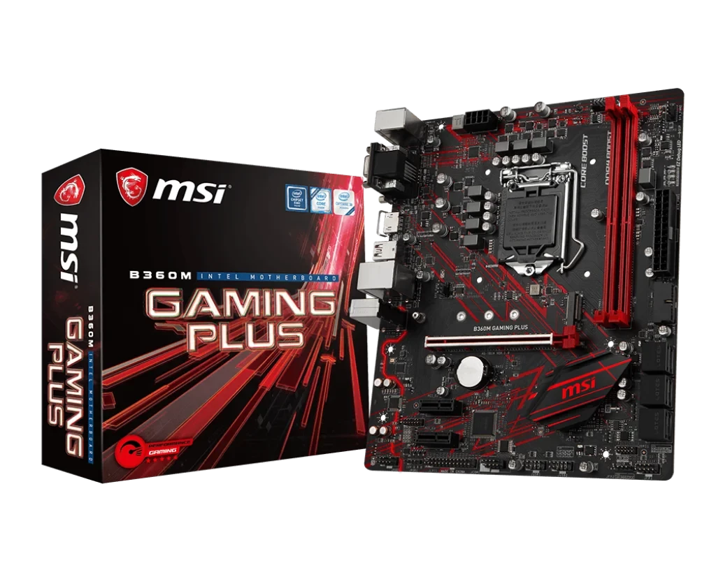 MSI B360M 8th Gen DDR4 Micro-ATX Motherboard (USed)